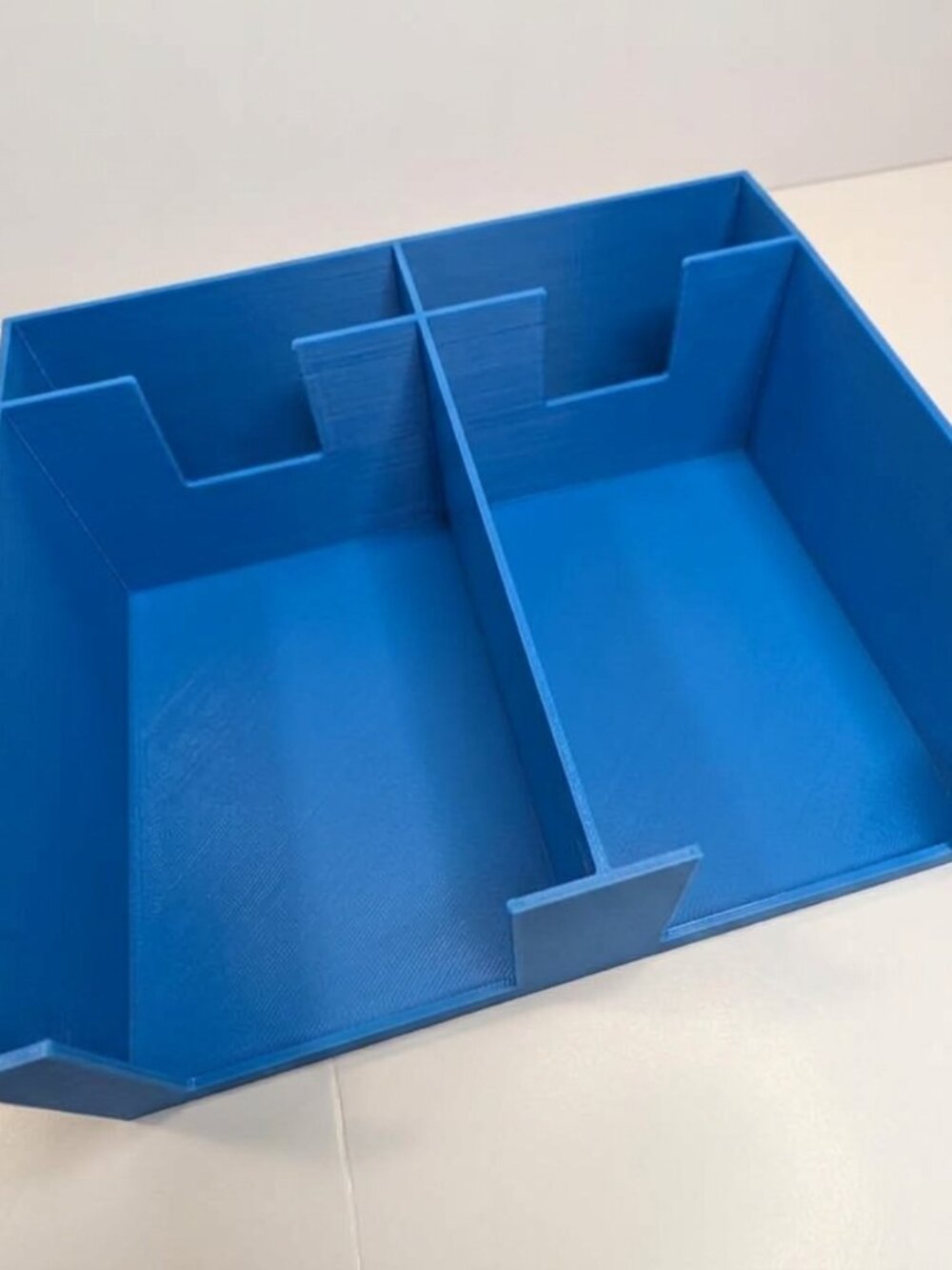 Card Caddy Mini - PETG 3D Printed TCG Card Organizer (Blue)